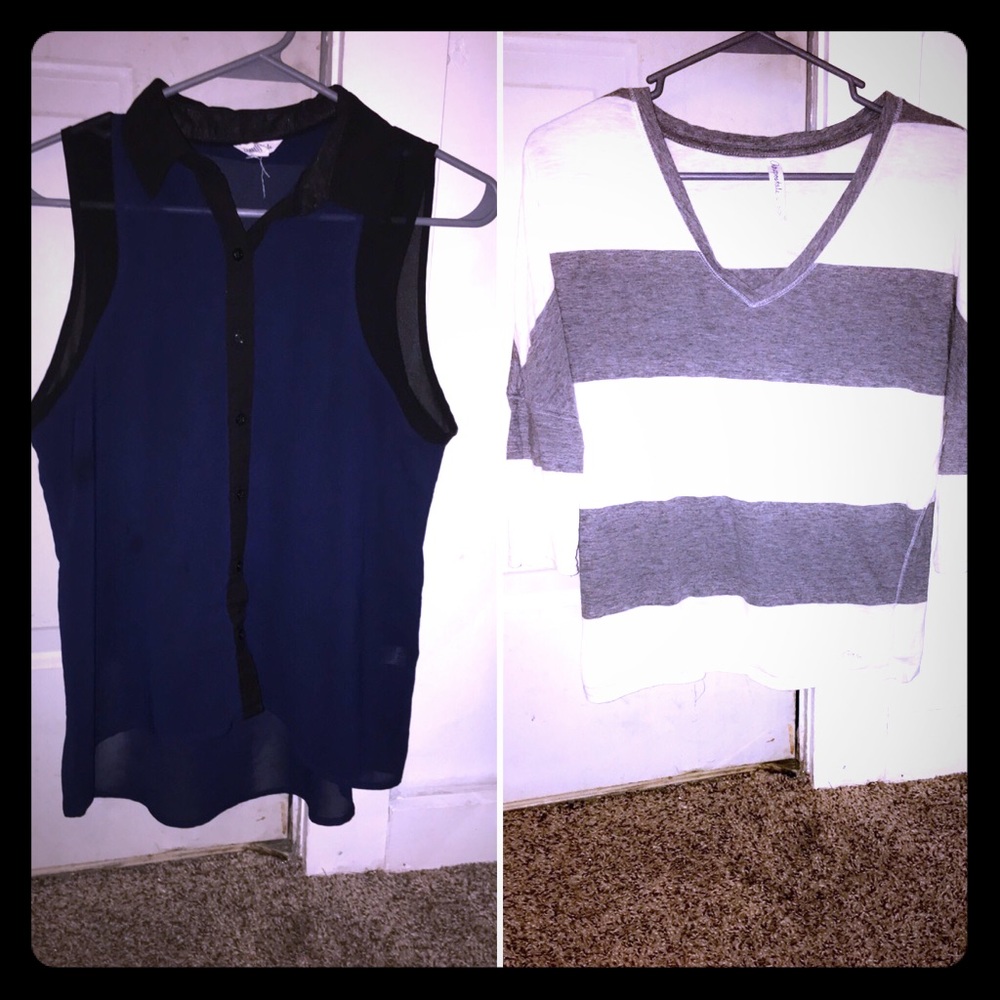 Sleeveless & half sleeved tops